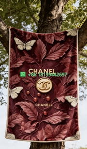 Chanel Throw Blankets